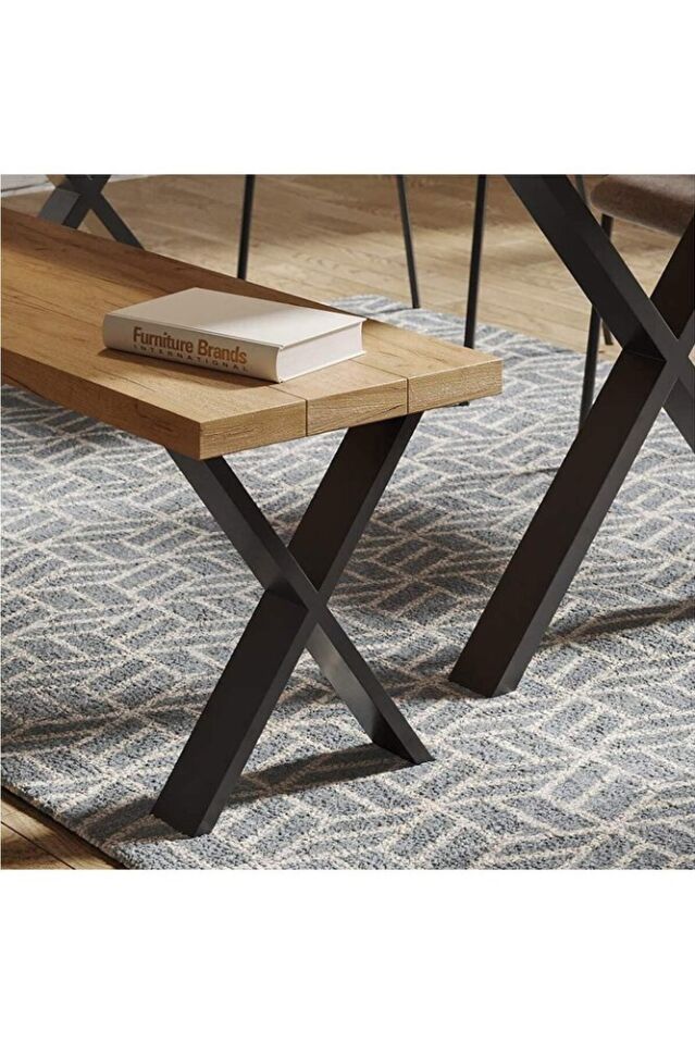 Metal Bank-sehpa-orta Sehpa Ayağı 2 Adet Ayak 42 Cm Mobilya Ayağı