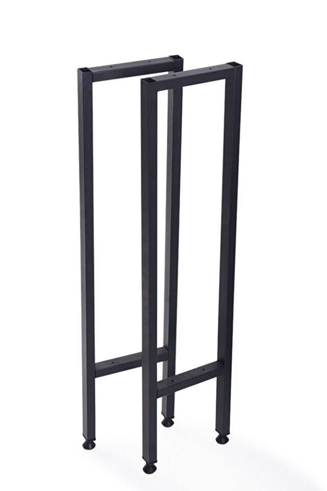 Metal Dresuar-konsol-çok Amaçlı Masa Ayağı 2 Adet Ayak 83 Cm Mobilya Ayağı