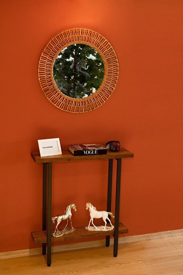 Metal Dresuar-konsol-çok Amaçlı Masa Ayağı 2 Adet Ayak 83 Cm Mobilya Ayağı