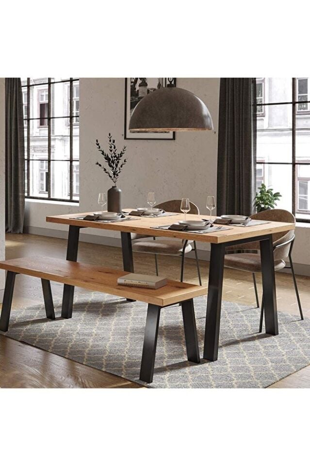 Yemek Masası- Çalışma Masası Ayağı Metal Ayak 2 Adet Ayak 72 Cm