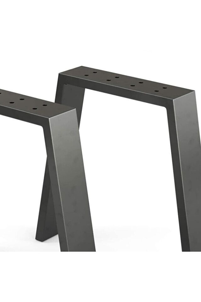 Yemek Masası- Çalışma Masası Ayağı Metal Ayak 2 Adet Ayak 72 Cm