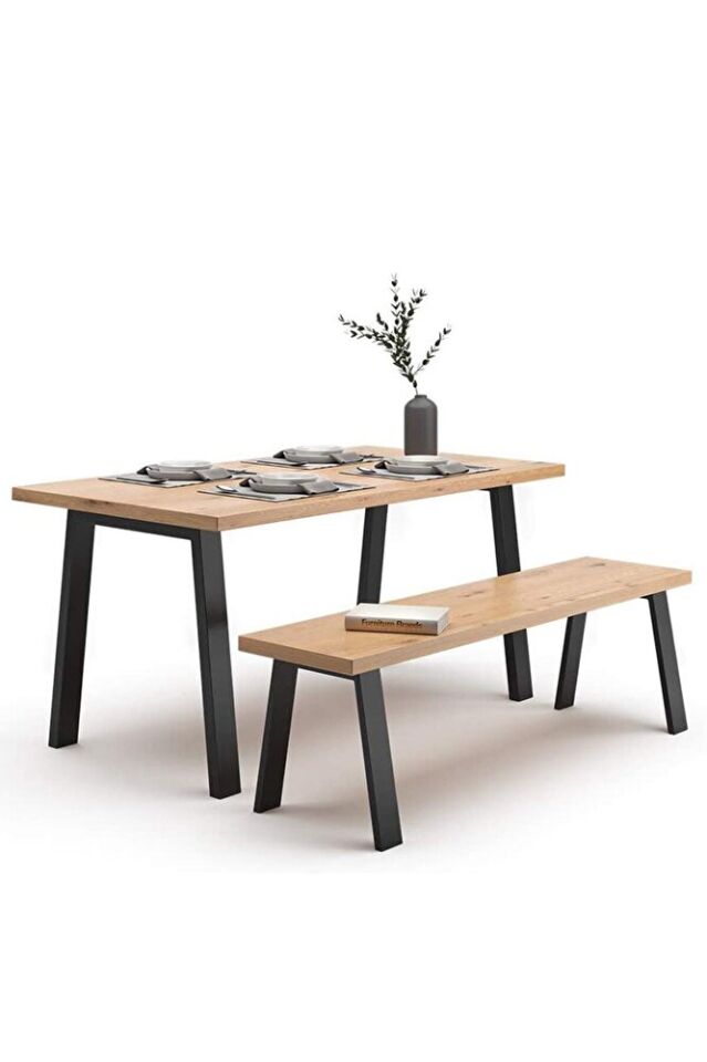 Yemek Masası- Çalışma Masası Ayağı Metal Ayak 2 Adet Ayak 72 Cm