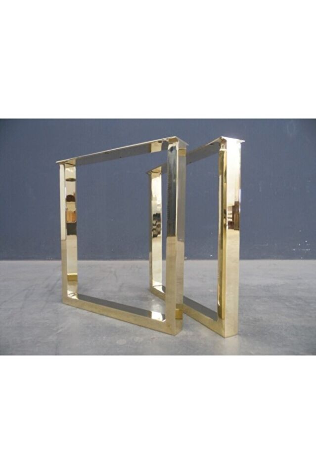 Gold U Metal Masa Ayağı Metal Ayak