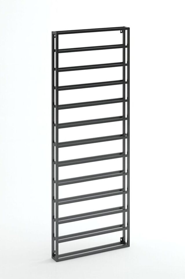 13 Katlı Metal Şarap Rafı, Duvara Monte, Şaraplık, Estetik ve Pratik Tasarım