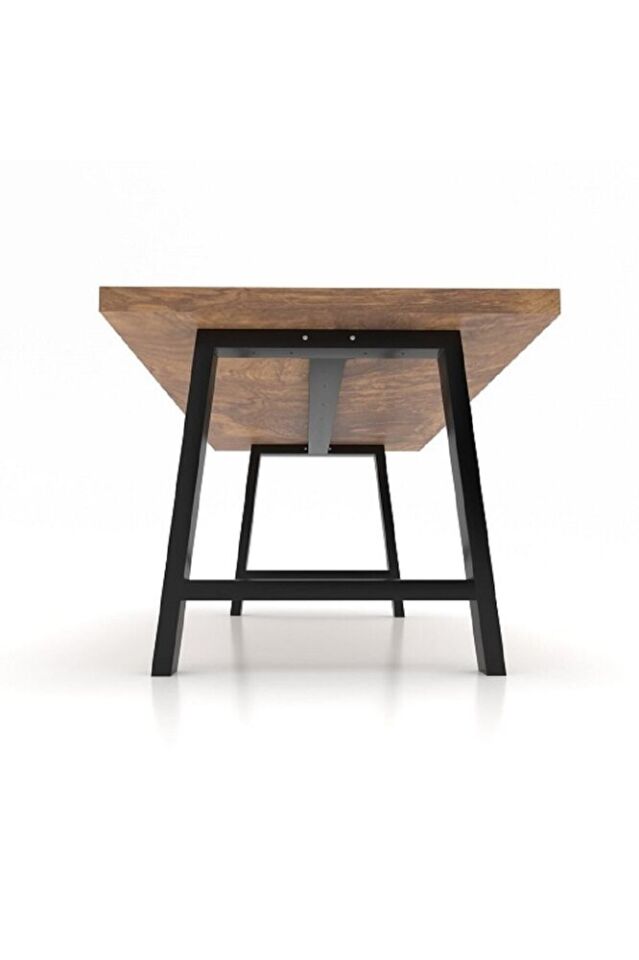 Siyah Metal Modern Masa Ayağı