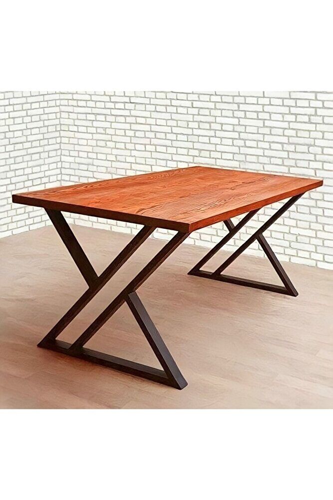 Woodshop Ankara Wood Paradise Y Demir Masa Ayağı, Kütük Masa Ayağı, Epoksi Masa Ayağı