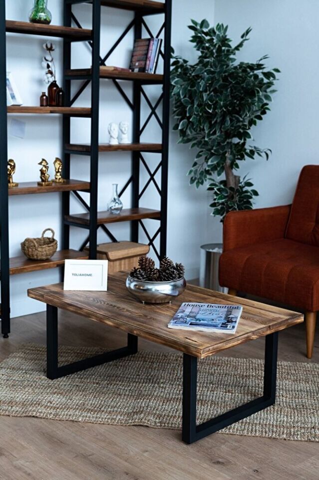 Metal Bank-sehpa-orta Sehpa Ayağı 2 Adet Ayak 35 Cm Mobilya Ayağı