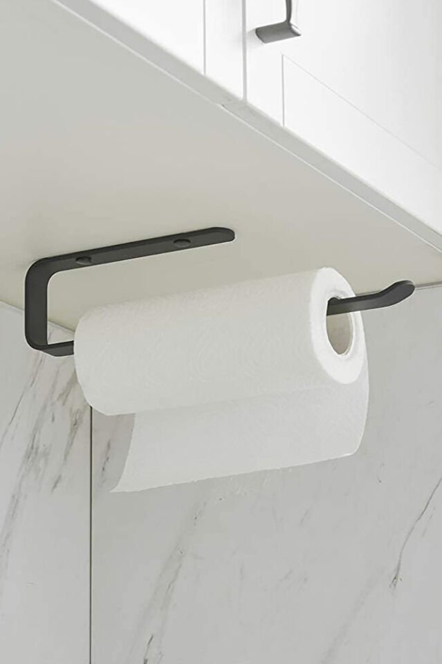 El Havluluk, Siyah Havluluk Banyo Için Kendinden Yapışkanlı Havlu Askısı, Kağıt Havluluk