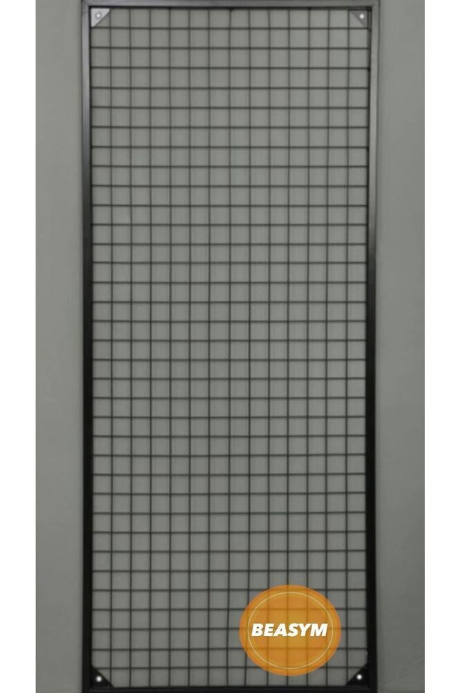Sık Telli Tel Raf - Tel Pano Stand, Duvar Askılığı 60x150 Cm