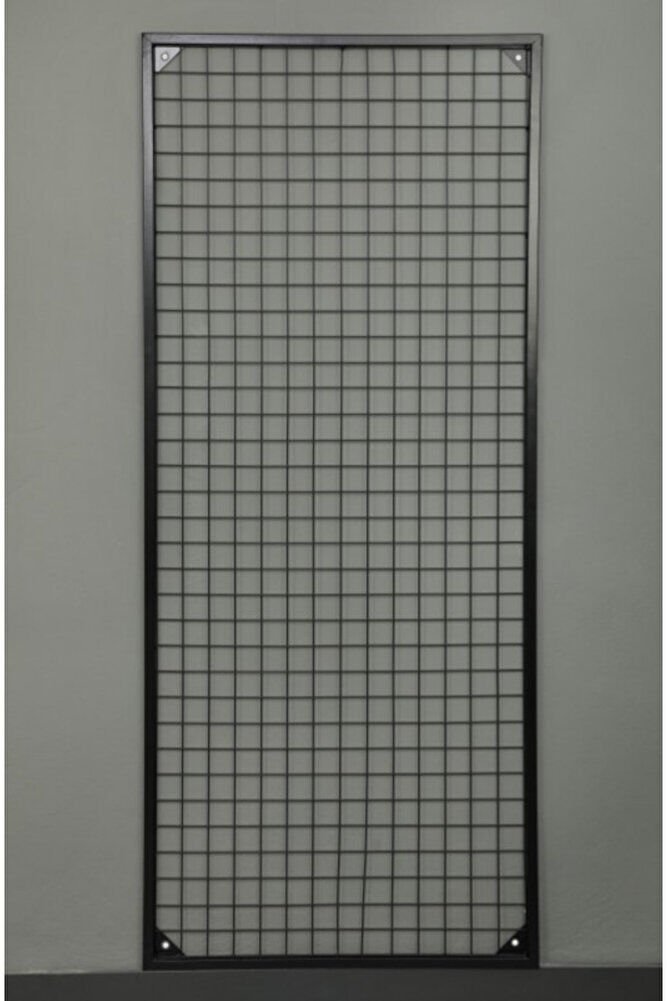 Sık Telli Tel Raf - Tel Pano Stand, Duvar Askılığı 120x120 Cm